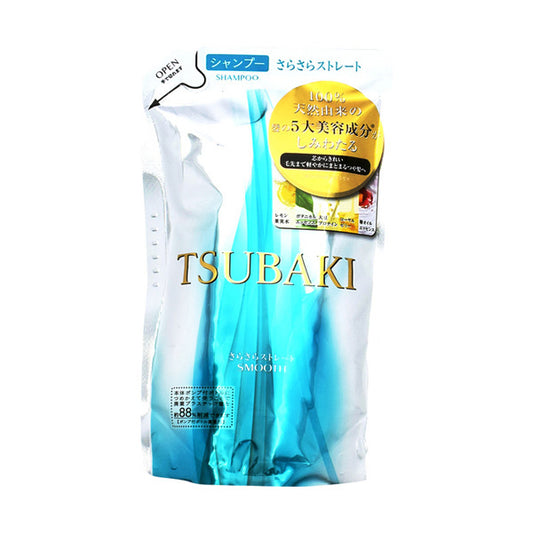 TSUBAKI Smooth Straight Shampoo, Refill, 330ml