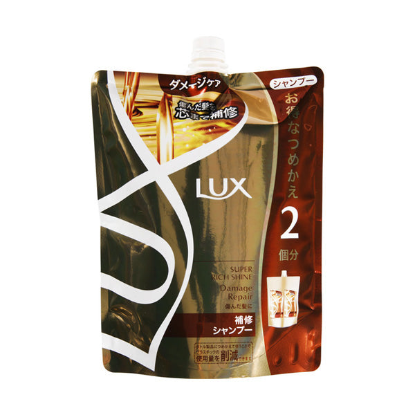 Lux Super Rich Shine, Damage Repair, Repairing Shampoo, Refill, Double Amount, 660g