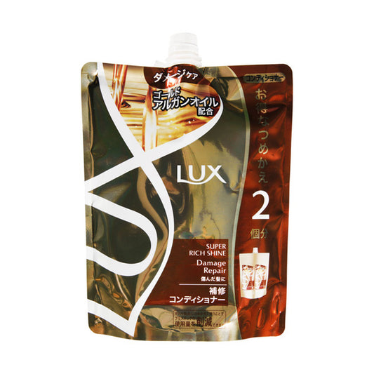 Lux Super Rich Shine, Damage Repair, Repairing Conditioner, Refill, Double Amount, 660g