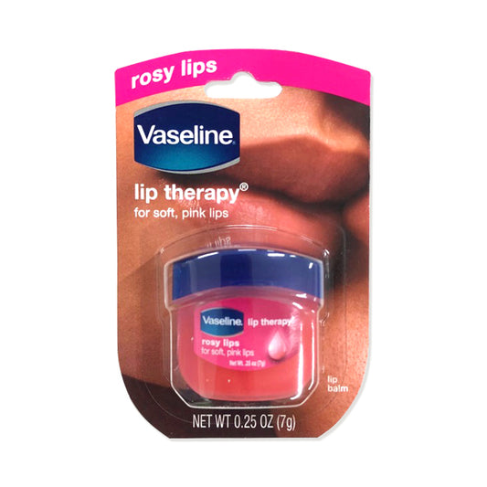 Vaseline Petroleum Jelly, Lip, Rosy (7g)