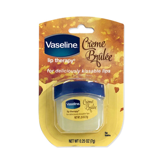 Vaseline Petroleum Jelly, Lip, Crème Brûlée (7g)