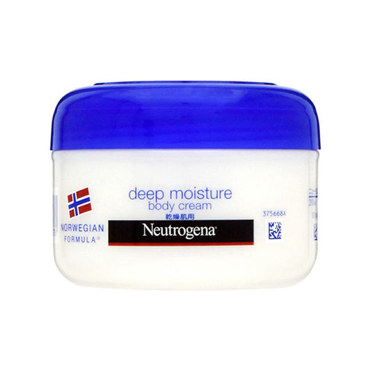 Neutrogena Norwegian Formula Deep Moisture Body Cream, For Dry Skin, Mildly Scented