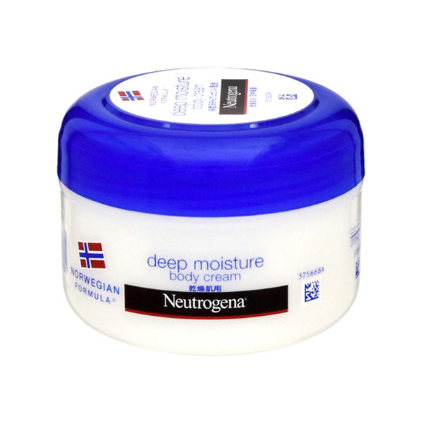 Neutrogena Norwegian Formula Deep Moisture Body Cream, For Dry Skin, Mildly Scented