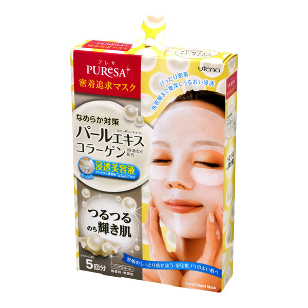 Puresa Sheet Mask, Pearl Extract