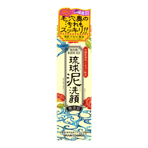 Brain Cosmos Ryukyu Mud Face Wash (100g)