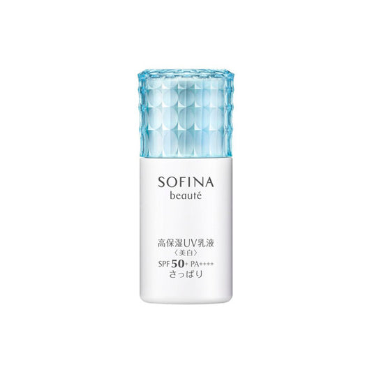 SOFINA beaute Highly Moisturizing UV milk Lotion, (Whitening) SPF50, Refreshing