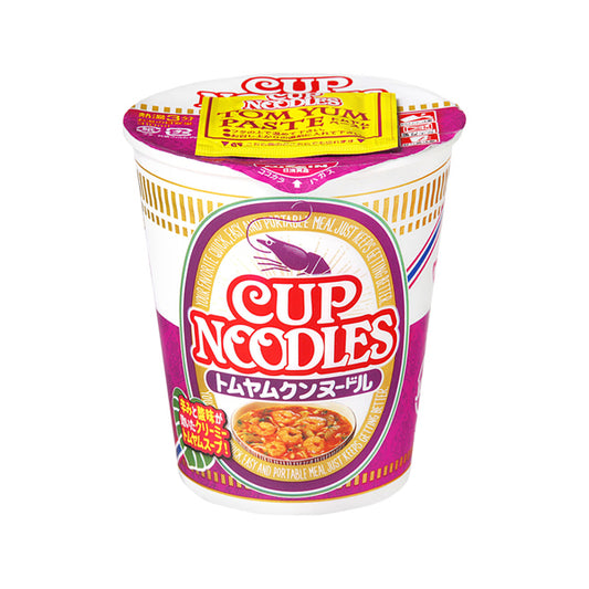 Nissin Foods Cup Noodle, Nissin Foods Tom Yum Noodles, 75g (12 set)