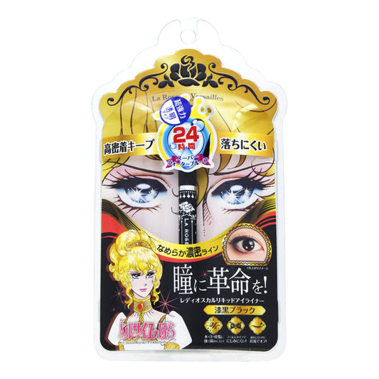 The Rose of Versailles Lady Oscar Liquid Eyeliner Jet Black (1)