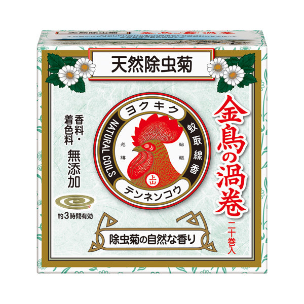 Natural Pyrethrum KINCHO Uzumaki, Mini Size 20 units