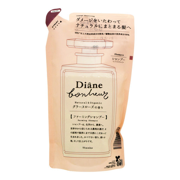 Diane Bonheur Damage Repair Shampoo Grasse Rose Refill