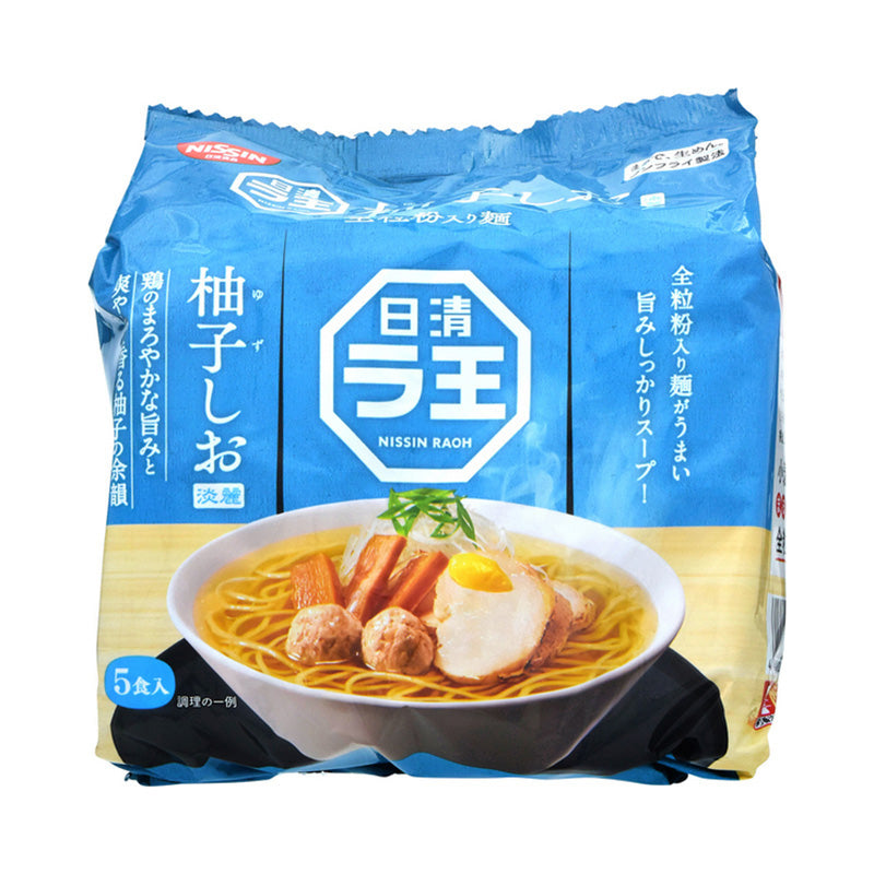 Nissin La King Shishi Shio 5 Meal Pack (6 set)