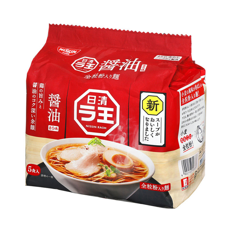 Nissin La King Soy Sauce 5 Meal Pack (6 set)