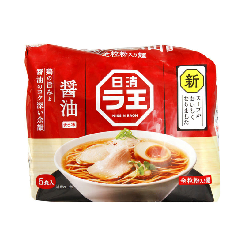 Nissin La King Soy Sauce 5 Meal Pack (6 set)