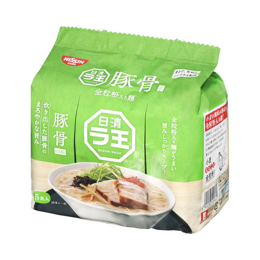 Nissin La King Pork Bones 5 Meal Pack (6 set)