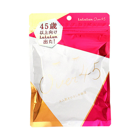 Face Mask Lululun Over45 C Tightening and Moisturizing Type (7 Pieces)
