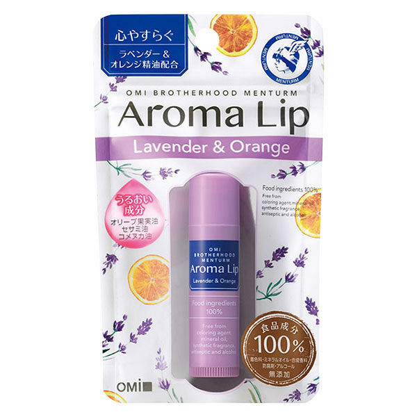 Menterm Aroma Lip Lavender & Orange 4g