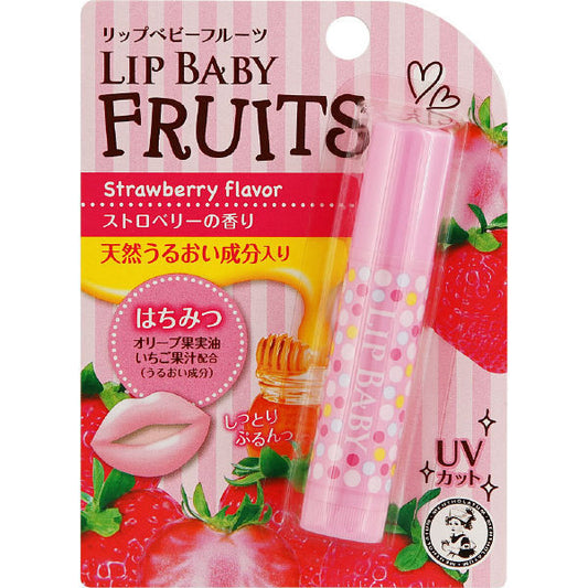 Mentholatum Lip Baby Fruit Strawberry Fragrance 4.5g