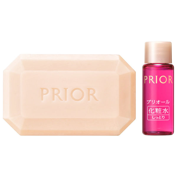 Prior All Clear Soap Limited Set a (All Clear Soap 100g + Mask-in Toner Special Size 7mL)