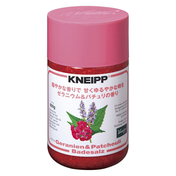 Kneipp Bath Salt Geranium & Patchouli Fragrance 850g