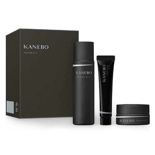 KANEBO Skin Care Kit Onskin Essence F 60mL with Cream In Day 15g + Cream In Night 15g