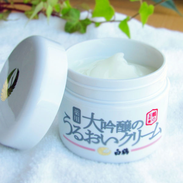 Hakutsuru Sake Brewery Crane Tamatebako Medicinal Daiginjo Moisturizing Cream 90g