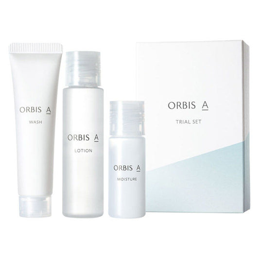 ORBIS Aqua Trial Set (cleanser, lotion, milky lotion) M type (moisturizing type)