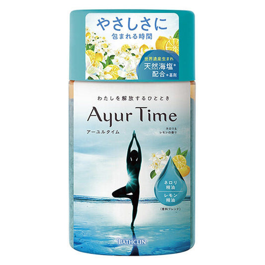 Ayurtime Bath Salts Neroli & Lemon Fragrance 720g