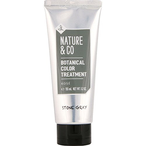 KOSE Nature and Co Botanical Hair Treatment STONE GRAY 02 150g