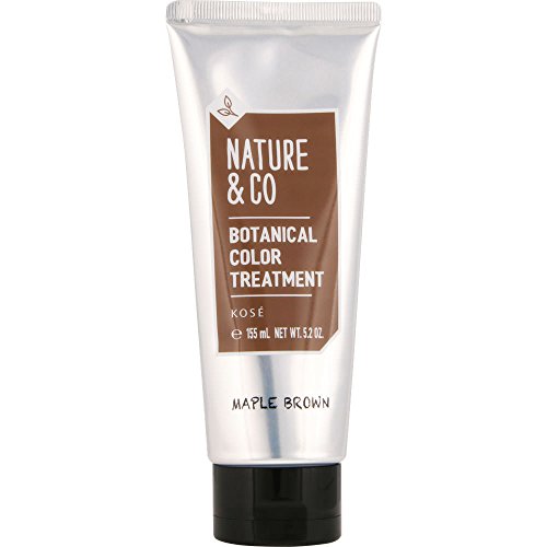 KOSE Nature and Co Botanical Hair Treatment MAPLE BROWN 05 150g