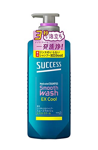 Kao Success Rinse-Free Medicated Shampoo Smooth Wash Type Refill 960ml