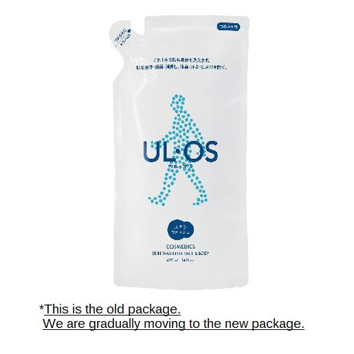 Otsuka Pharmaceutical UL・OS Medicated Skin Wash Refill 420ml