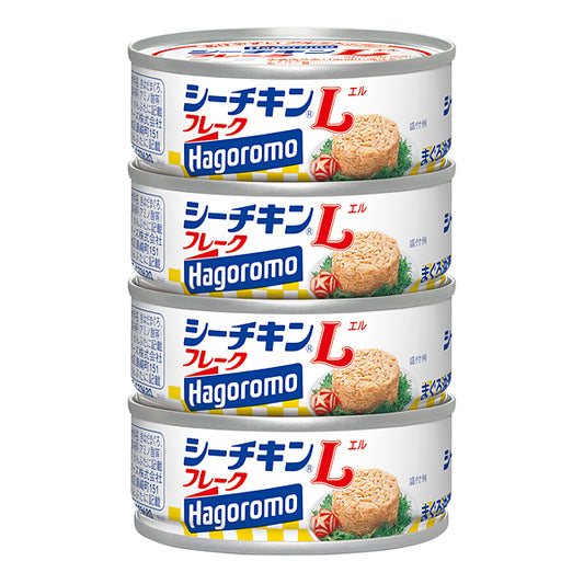 Hagoromo Foods Sea Chicken L Flake 70g x 4 cans